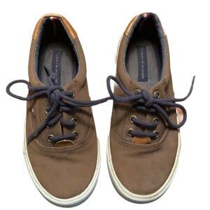 Tommy Hilfiger oxford shoes loafers Boys brown Size 1 faux leather